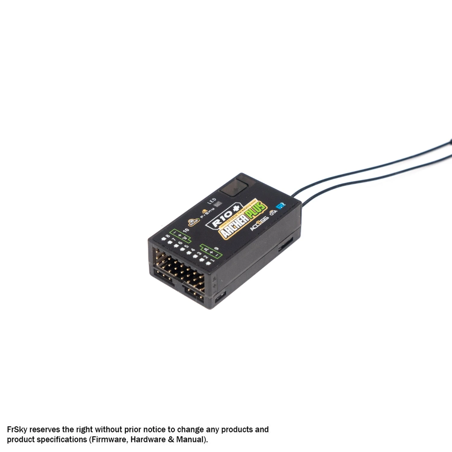 FrSky 2.4GHz Access Archer PLUS R10+ Receiver 4 FrSky 2.4GHz Access Archer PLUS R10+ Receiver - Image 2