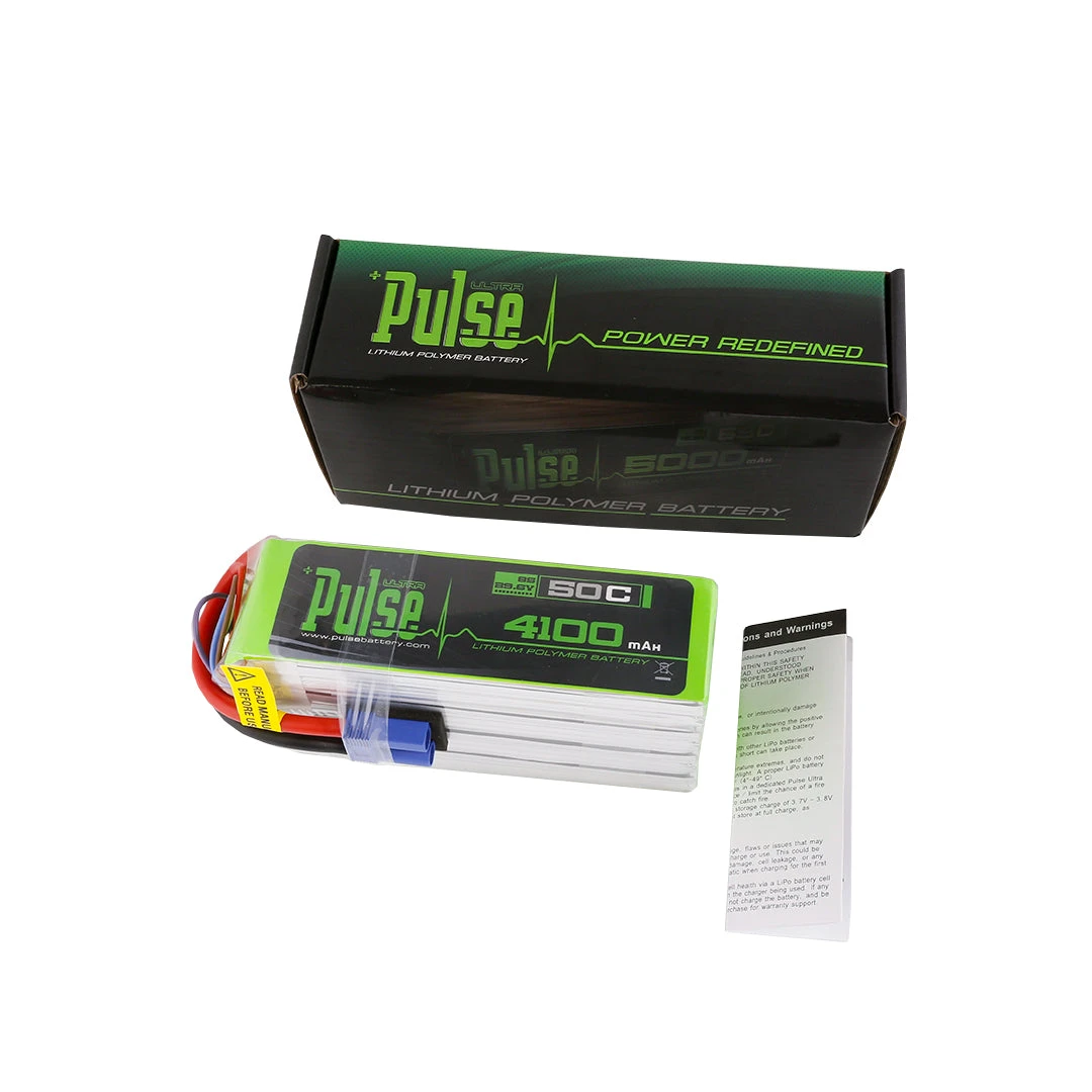 PULSE 4100mah 50C 29.6V 8S LiPo Battery - EC5 Connector 6 PULSE 4100mah 50C 29.6V 8S LiPo Battery - EC5 Connector - Image 4