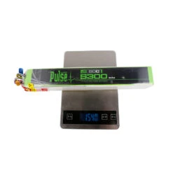 PULSE 5300mAh 50C 44.4V 12S LiPo Battery - No Connector -RC Helicopter Shop 1080 Pulse5300 3