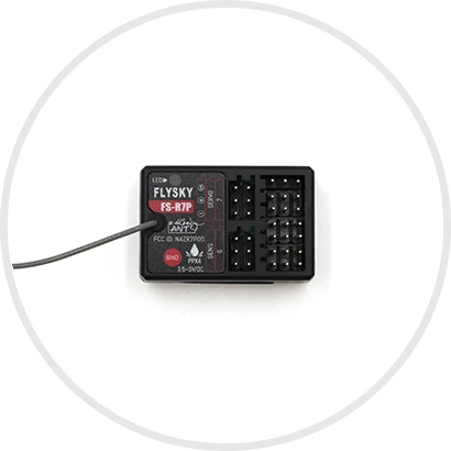 FLYSKY R7P 7-CHANNEL RECEIVER 4 FLYSKY R7P 7-CHANNEL RECEIVER - Image 2