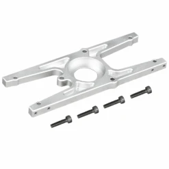 OMP M4 Helicopter Main Plate - Silver