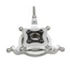 OMP M4 Helicopter Swashplate - Silver -RC Helicopter Shop 4002s