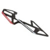 OMP M4 Helicopter Right Side Main Frame - Red -RC Helicopter Shop 4014RR