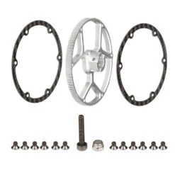 OMP M4 Helicopter Main Pulley 99T - Silver