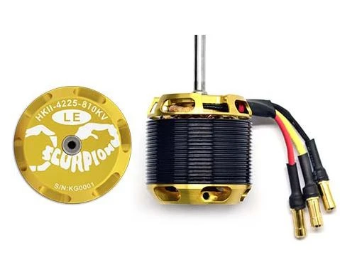 Scorpion HKII-4225-810kv Limited Edition (6mm 32mm) 3 Scorpion HKII-4225-810kv Limited Edition (6mm 32mm)