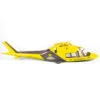 Fiberglass Scale Fuselage AGUSTA A109 .60 (700) Size - AIR AMBULANCE Color -RC Helicopter Shop A109 1100px5