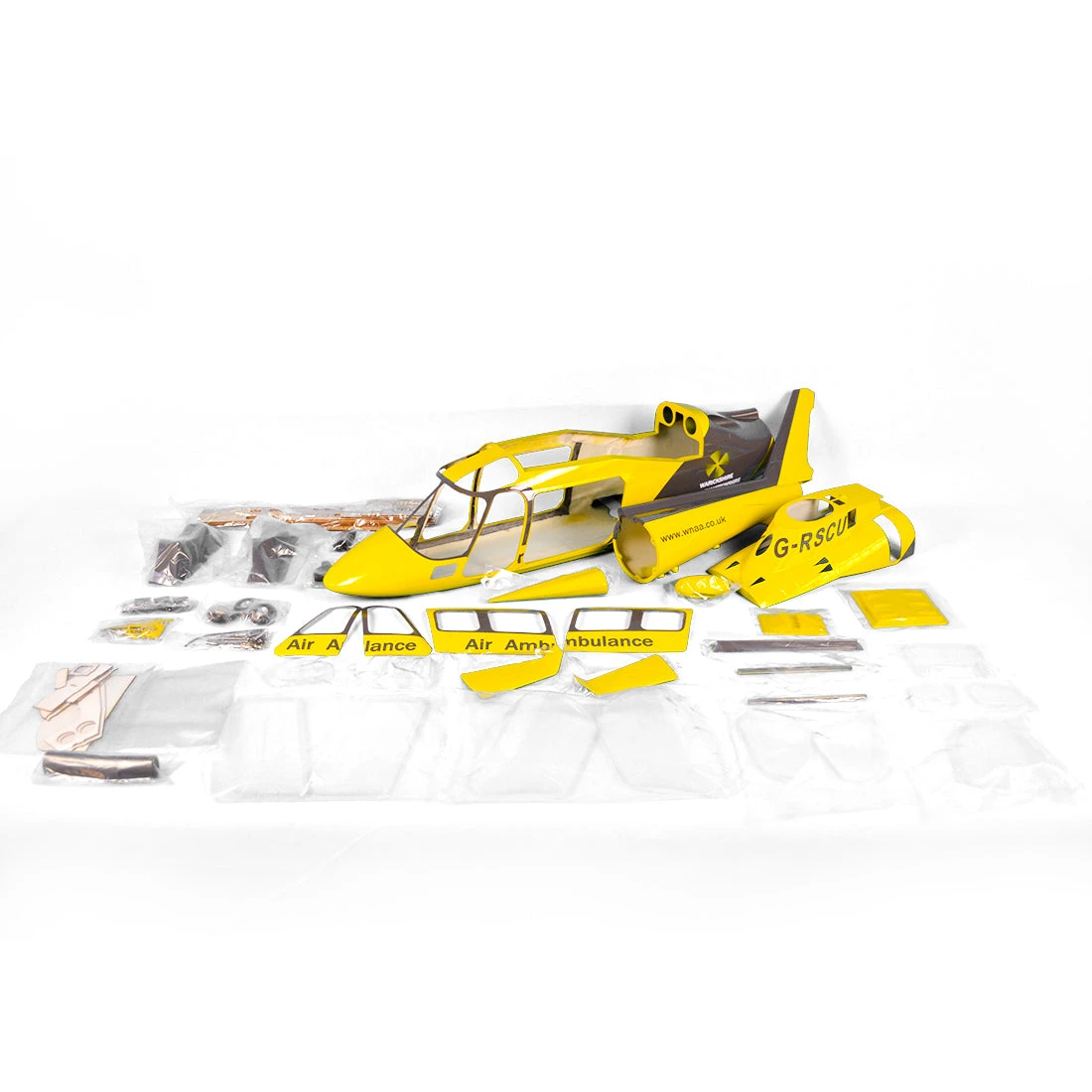 Fiberglass Scale Fuselage AGUSTA A109 .60 (700) Size - AIR AMBULANCE Color 9 Fiberglass Scale Fuselage AGUSTA A109 .60 (700) Size - AIR AMBULANCE Color - Image 7