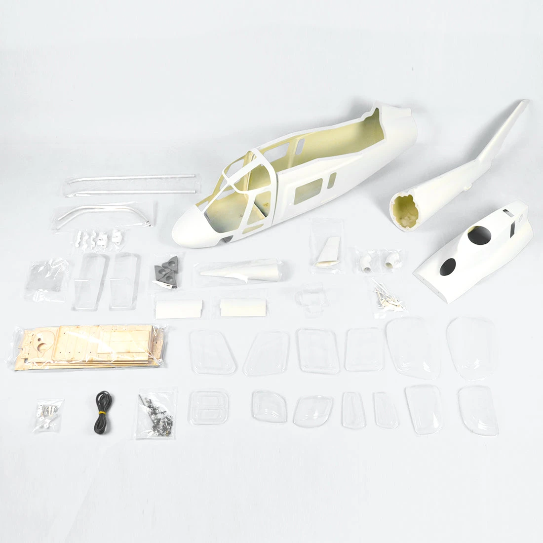 Fiberglass Scale Fuselage AGUSTA A119 .50 (600) Size - Primer Completion 3 Fiberglass Scale Fuselage AGUSTA A119 .50 (600) Size - Primer Completion