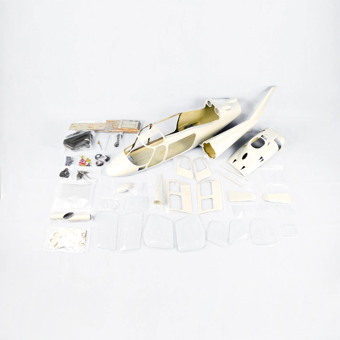 Fiberglass Scale Fuselage AGUSTA A109 .60 (700) Size - Primer Completion 3 Fiberglass Scale Fuselage AGUSTA A109 .60 (700) Size - Primer Completion