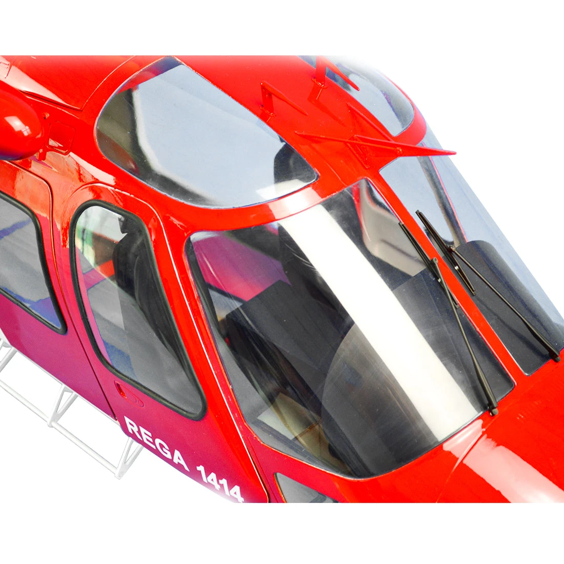 Fiberglass Scale Fuselage AGUSTA A109 .60 (700) Size - REGA Color 4 Fiberglass Scale Fuselage AGUSTA A109 .60 (700) Size - REGA Color - Image 2
