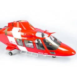 Fiberglass Scale Fuselage AGUSTA A109 .60 (700) Size - REGA Color 26 Fiberglass Scale Fuselage AGUSTA A109 .60 (700) Size - REGA Color -RC Helicopter Shop A109 b 11005