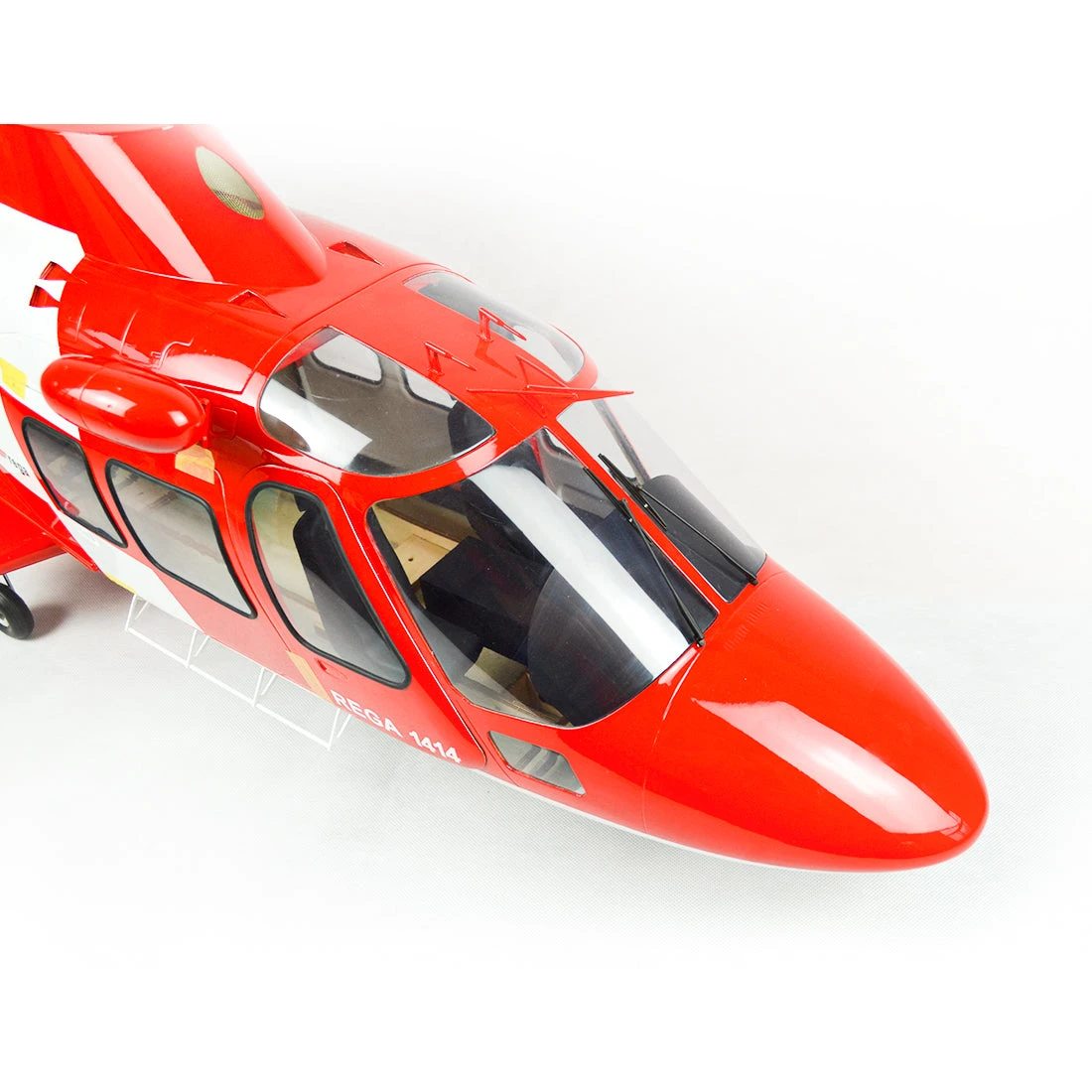 Fiberglass Scale Fuselage AGUSTA A109 .60 (700) Size - REGA Color 13 Fiberglass Scale Fuselage AGUSTA A109 .60 (700) Size - REGA Color - Image 11