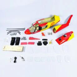 Fiberglass Scale Fuselage AGUSTA A119 .50 (600) Size - SCHENK Color -RC Helicopter Shop A119Schenk22 1100px 1