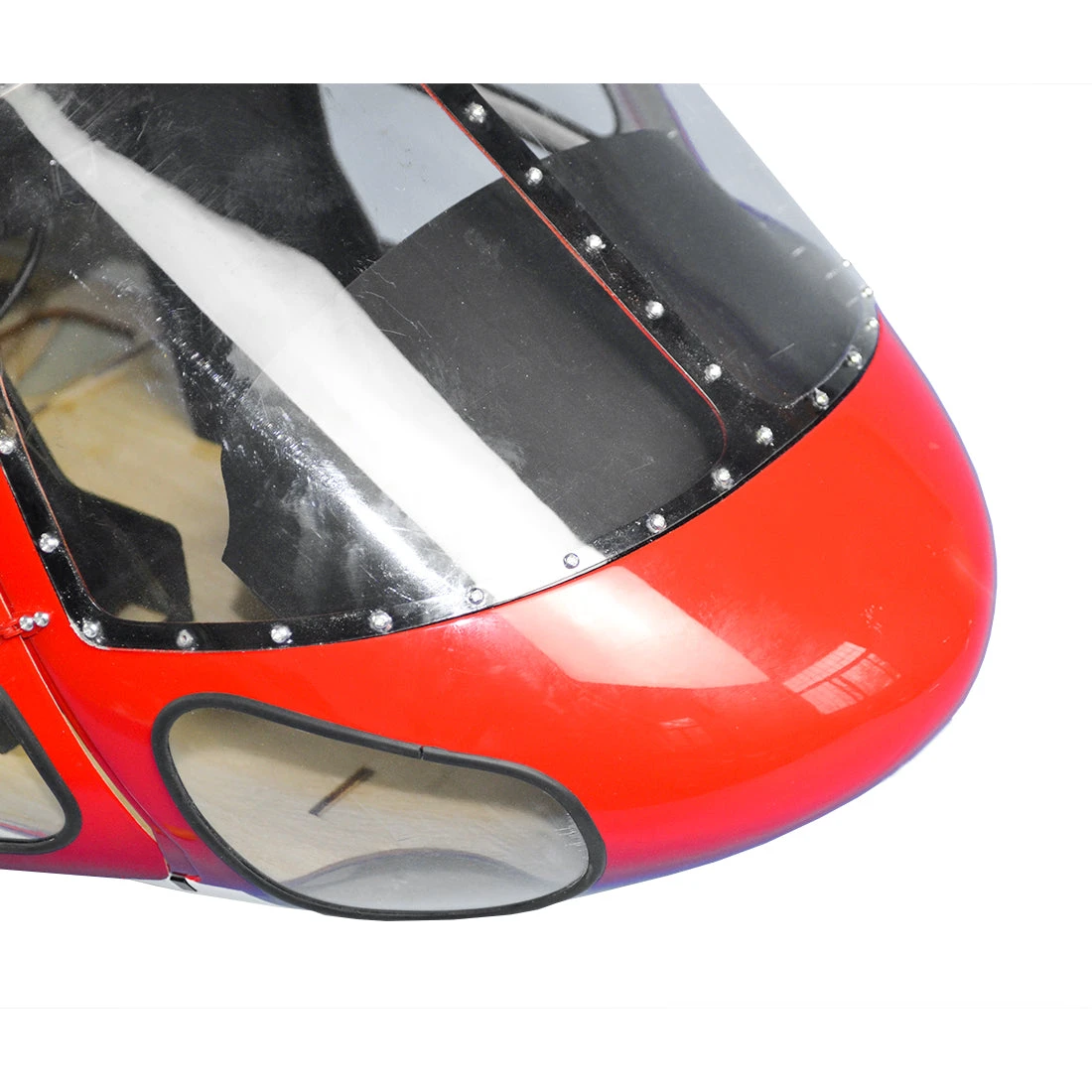 Fiberglass Scale Fuselage AS350 .60 (700) Size - AIR-ZERMATT Color 7 Fiberglass Scale Fuselage AS350 .60 (700) Size - AIR-ZERMATT Color - Image 5