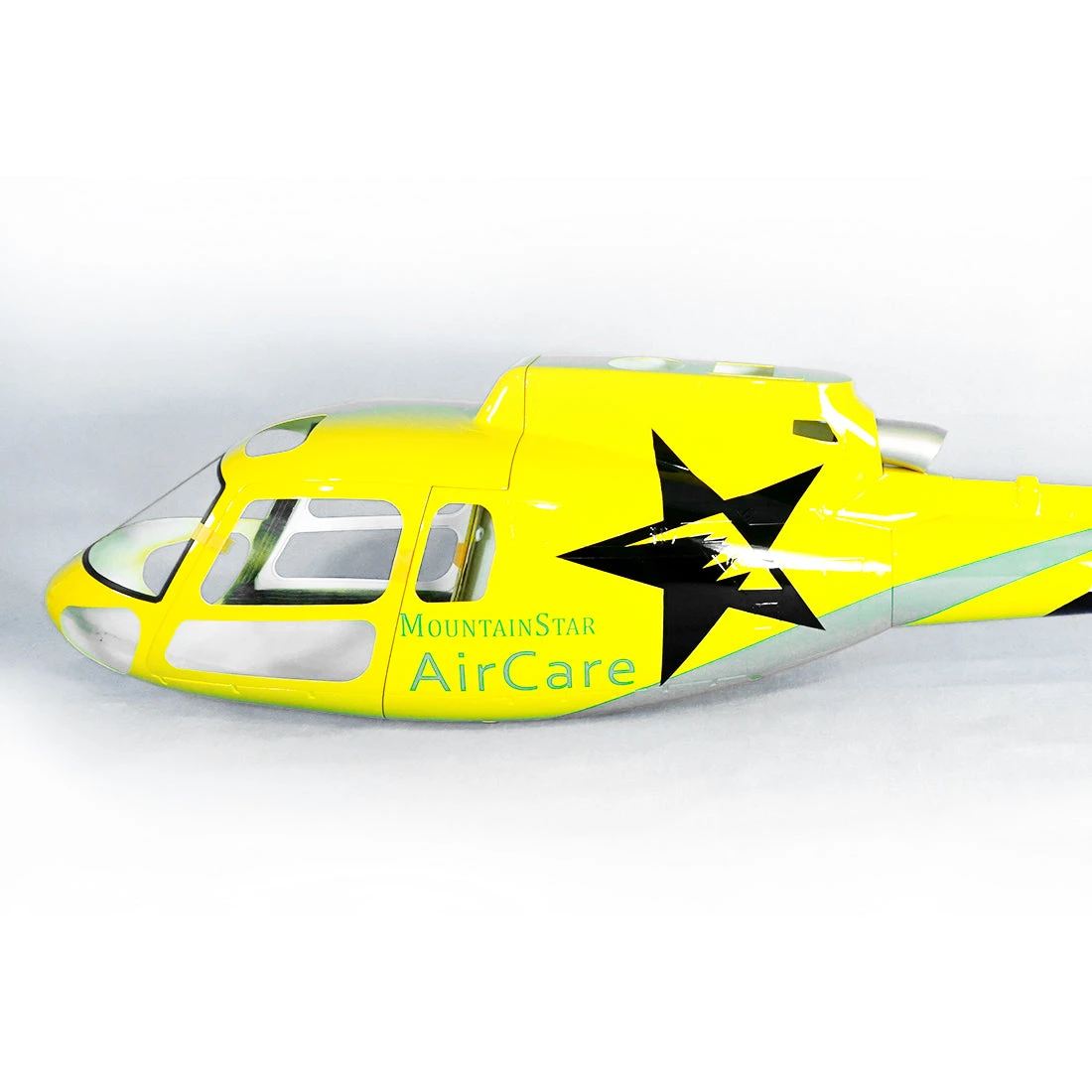 Fiberglass Scale Fuselage AS350 .60 (700) Size - AIR CARE Color 6 Fiberglass Scale Fuselage AS350 .60 (700) Size - AIR CARE Color - Image 4