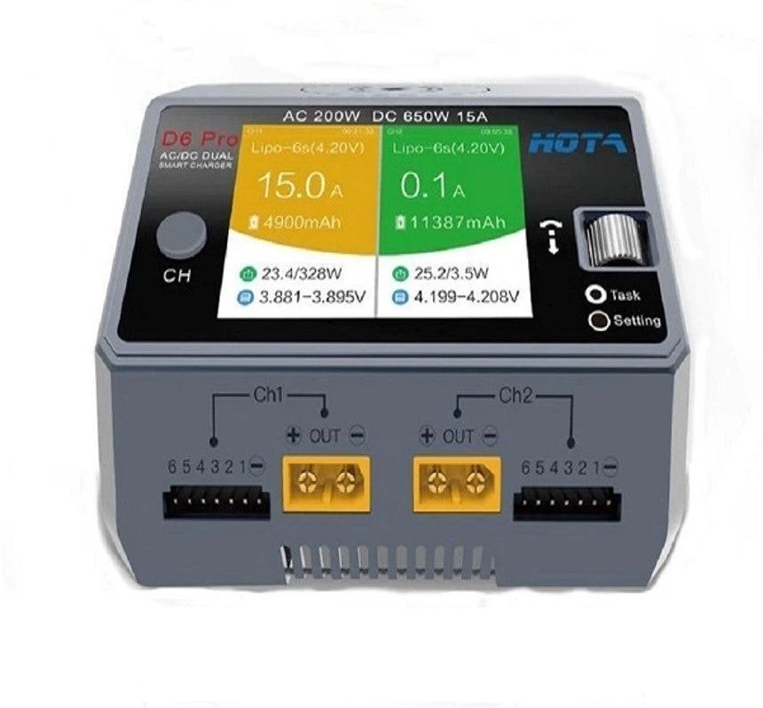 HOTA D6 Pro Wireless AC/DC Charger 3 HOTA D6 Pro Wireless AC/DC Charger