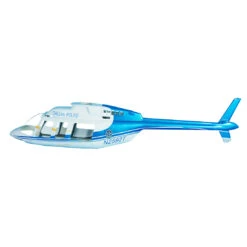 Fiberglass Scale Fuselage BELL-407 .60 (700) Size - DALLAS POLICE Color