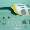 Funkey 600-Size HUGHES 500D Scale Fuselage - Blue Yellow -RC Helicopter Shop H 8406BY