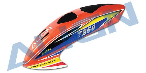 Align TB60 Painted Canopy - Orange 3 Align TB60 Painted Canopy - Orange