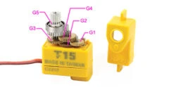 ALIGN T15/T15T Servo Gear Set -RC Helicopter Shop HSP15007 2