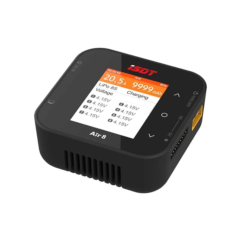 ISDT Air8 BattAir 500W 20A High Power Battery Balance Charger Discharger 3 ISDT Air8 BattAir 500W 20A High Power Battery Balance Charger Discharger