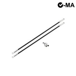 L-MA Precision Aluminum Tail Boom Support Set For InFusion 180 - Silver
