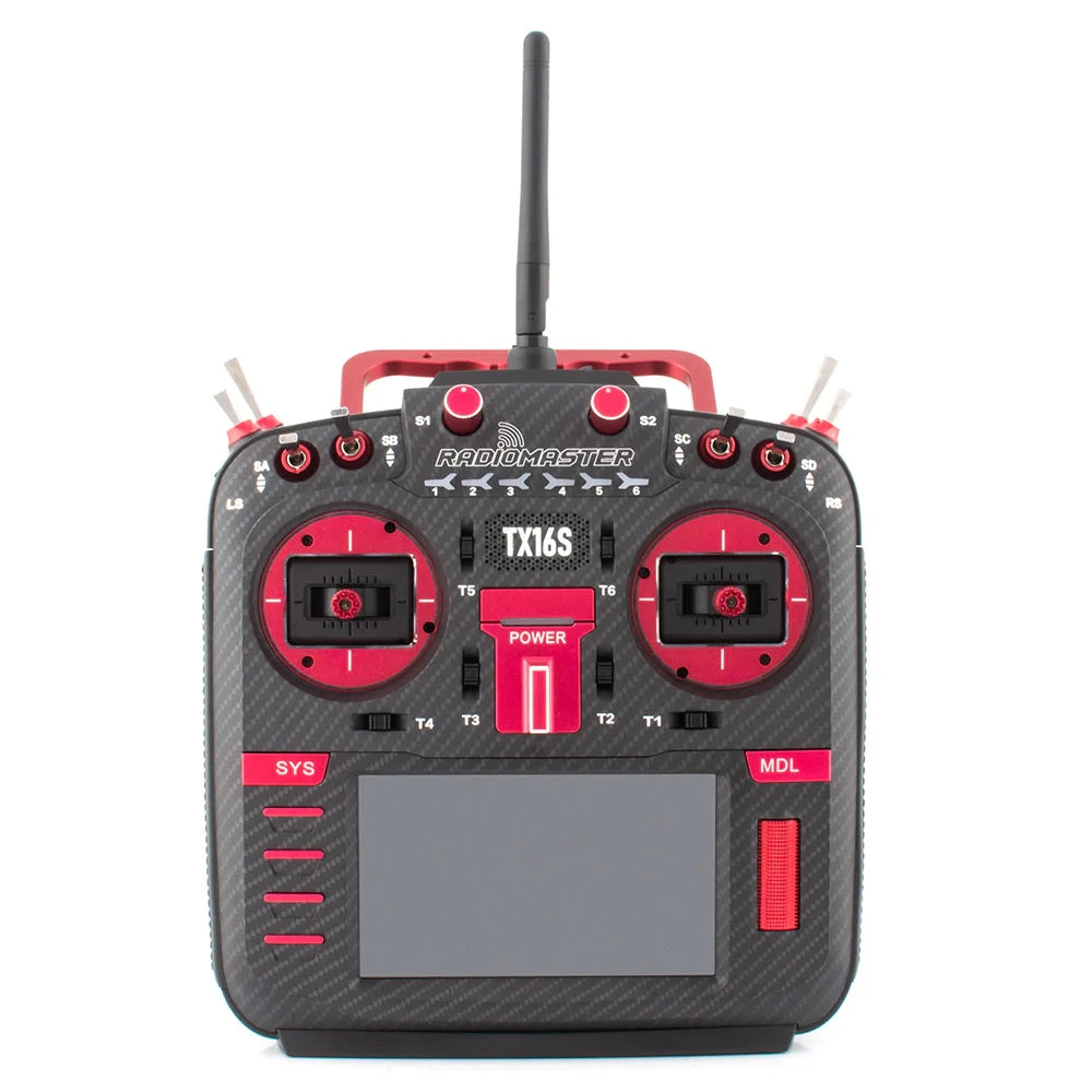 RadioMaster TX16S MKII MAX HALL V4.0 4-in-1 Red 3 RadioMaster TX16S MKII MAX HALL V4.0 4-in-1 Red