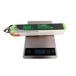 PULSE 3700mAh 50C 44.4V 12S LiPo Battery - No Connector -RC Helicopter Shop PLU50 370012.3