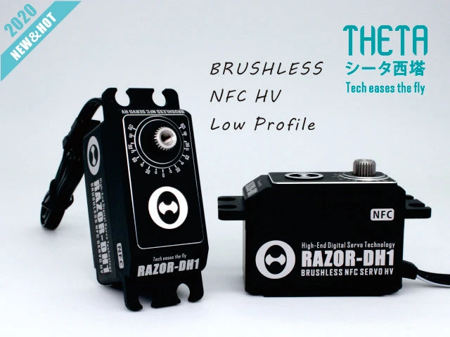 THETA RAZOR-DH1 NFC HV Low-Profile Brushless Servo 3 THETA RAZOR-DH1 NFC HV Low-Profile Brushless Servo