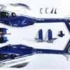 EC-135 Helicopter Body Shell - Blue
