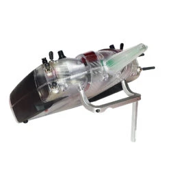 V-control Radio Handle With Stand Silver -RC Helicopter Shop VC Stand 2