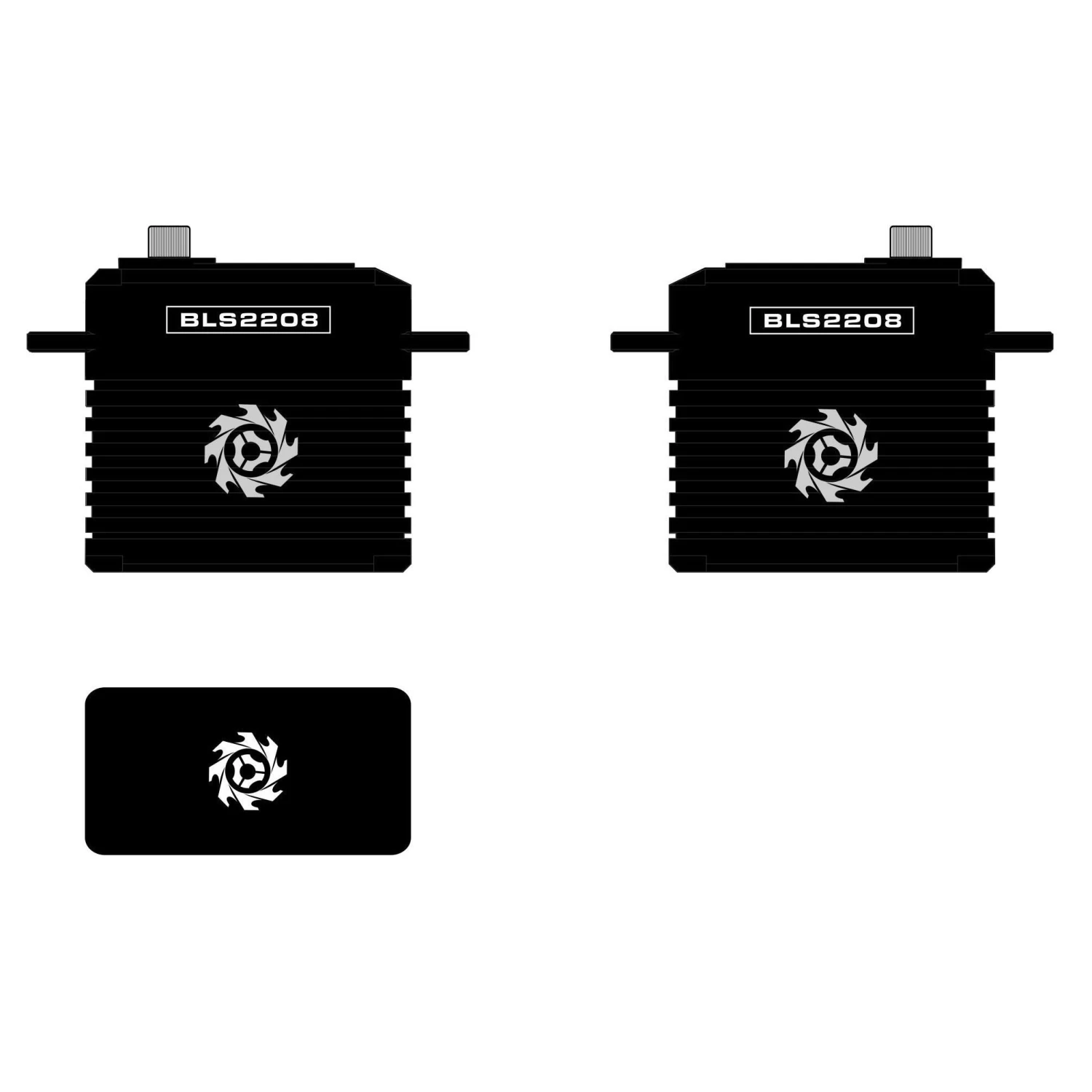 TORQ BLS2208-Black Edition Full Size HV Brushless Servo 4 TORQ BLS2208-Black Edition Full Size HV Brushless Servo - Image 2