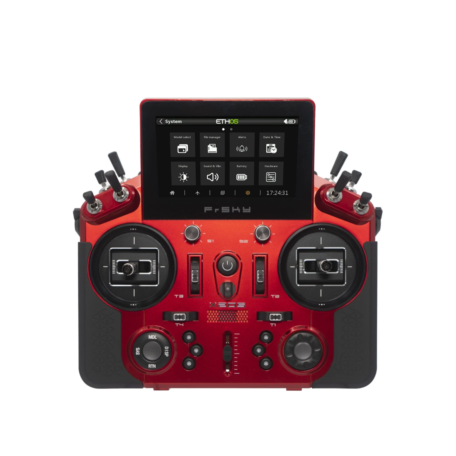 FrSky Tandem X20S Transmitter W/Battery + SD Card + Handle Shells - Cardinal Red 4 FrSky Tandem X20S Transmitter W/Battery + SD Card + Handle Shells - Cardinal Red - Image 2