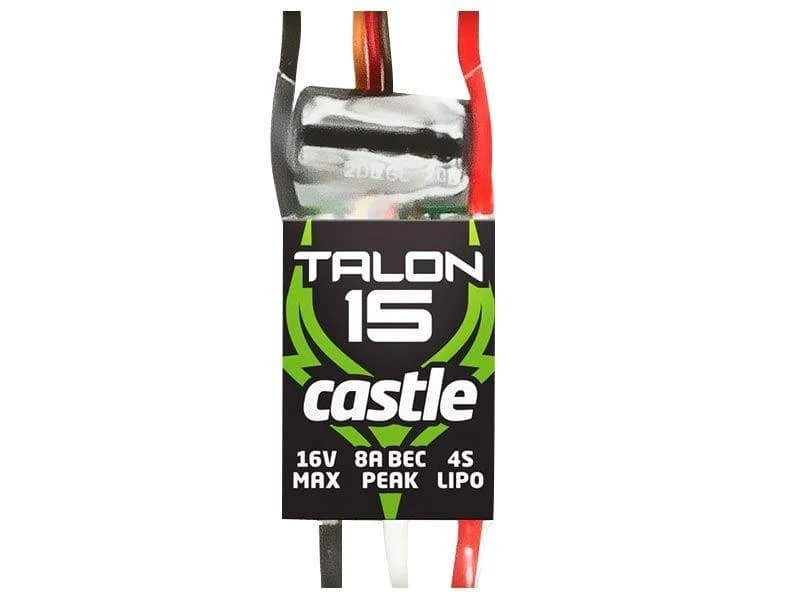 Castle Creation Talon 15, 15AMP ESC, HEAVY DUTY BEC 3 Castle Creation Talon 15, 15AMP ESC, HEAVY DUTY BEC