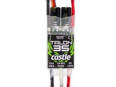 Castle Creation Talon 35, 25V 35 AMP ESC, W/Heavy Duty BEC 3 Castle Creation Talon 35, 25V 35 AMP ESC, W/Heavy Duty BEC