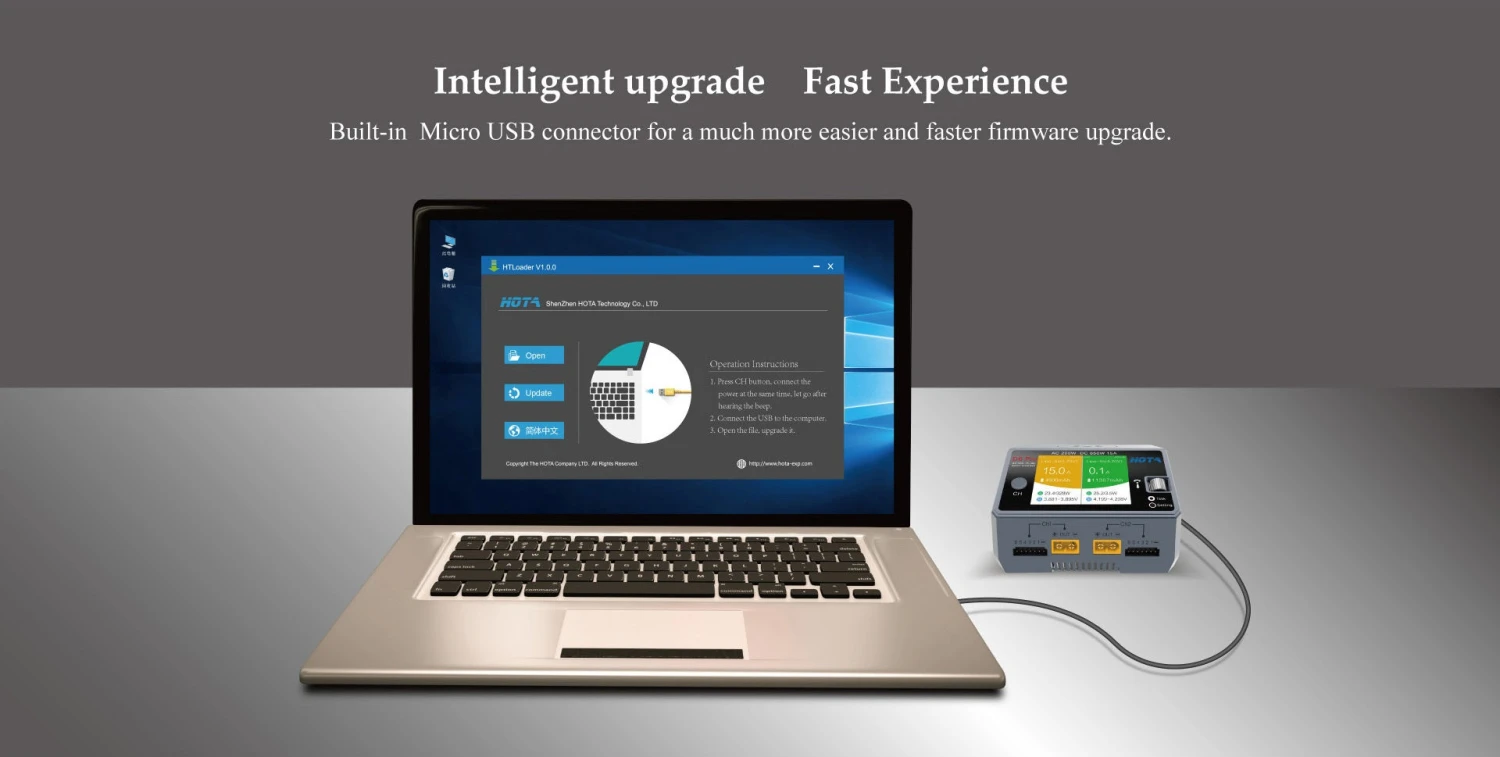 HOTA D6 Pro Wireless AC/DC Charger - Transparent Blue 8 HOTA D6 Pro Wireless AC/DC Charger - Transparent Blue - Image 6