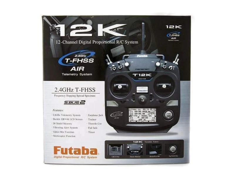 Futaba 12K Transmitter 14-Channel Digital Proportional RC System W/ R3001SB Receiver - FPV Version 4 Futaba 12K Transmitter 14-Channel Digital Proportional RC System W/ R3001SB Receiver - FPV Version - Image 2
