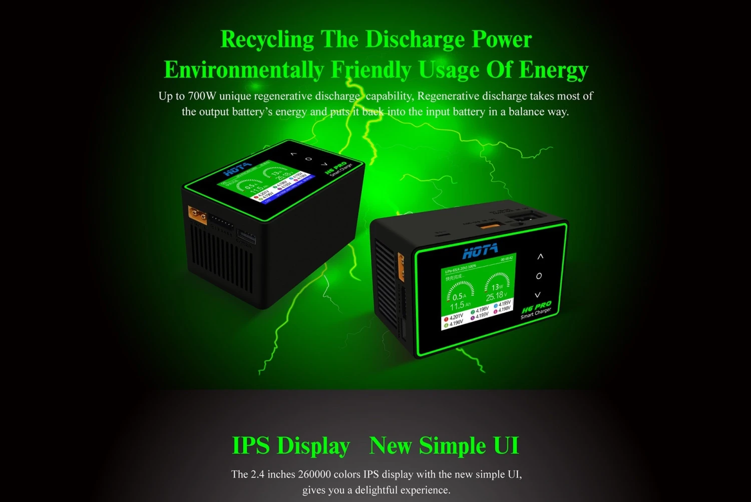 HOTA H6 Pro AC/DC Charger 7 HOTA H6 Pro AC/DC Charger - Image 5