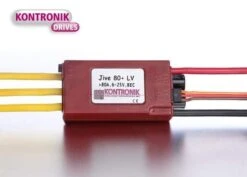 Kontronik 4602 Jive 80 + LV Brushless ESC W/BEC (Version 13)