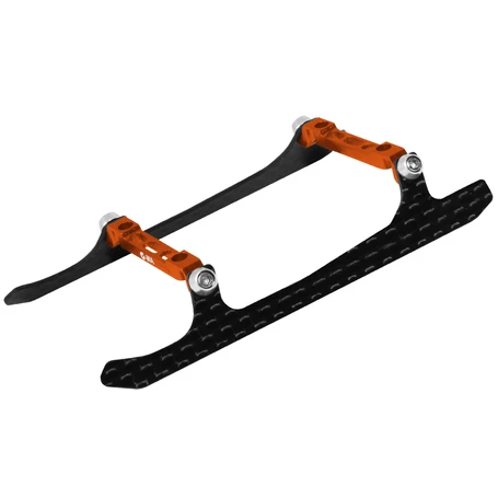 L-MA Precision Alu Carbon Fiber Landing Gear Set For OMP M1 (Orange) 3 L-MA Precision Alu Carbon Fiber Landing Gear Set For OMP M1 (Orange)