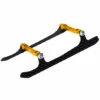L-MA Precision Alu Carbon Fiber Landing Gear Set For OMP M1 (Yellow) -RC Helicopter Shop l ma l ma precision alu carbon fiber landing gear set for omp m1 yellow 28619815026765