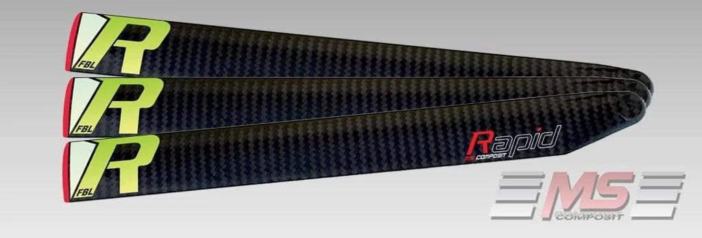 MS Composit CFC Main Blades 73 Cm/12/5 RAPID FBL - 3 Blades 3 MS Composit CFC Main Blades 73 Cm/12/5 RAPID FBL - 3 Blades