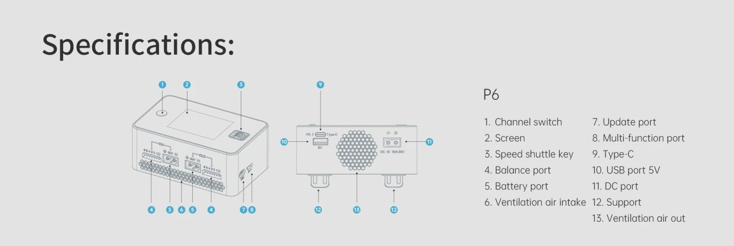 HOTA P6 DC Charger 11 HOTA P6 DC Charger - Image 9