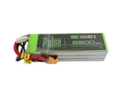 PULSE 2200mah 50C 22.2V 6S LiPo Battery - XT60 Connector