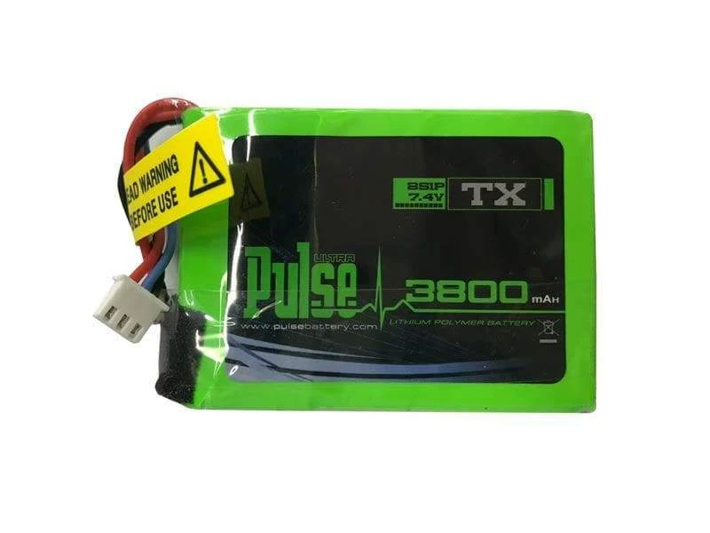 Pulse 3800mAh Transmitter 7.4V 2S Lipo Battery For FrSky QX7 & Spektrum DX7S/DX8/DX9 4 Pulse 3800mAh Transmitter 7.4V 2S Lipo Battery For FrSky QX7 & Spektrum DX7S/DX8/DX9 - Image 2