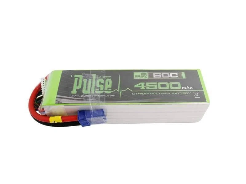 PULSE 4500mah 50C 22.2V 6S LiPo Battery - EC5 Connector 3 PULSE 4500mah 50C 22.2V 6S LiPo Battery - EC5 Connector