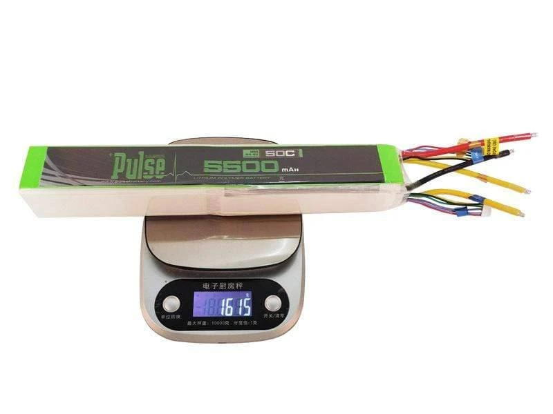 Pulse 5500mah 50C 44.4V 12S LiPo Battery - No Connector 4 Pulse 5500mah 50C 44.4V 12S LiPo Battery - No Connector - Image 2
