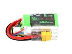 PULSE 860mAh 75C 14.8V 4S LiPo Battery - XT60 Connector