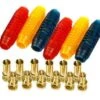 RCPROPLUS Supra X Brushless Motor Connector - 2 Sets (8-10AWG) -RC Helicopter Shop rcproplus rcproplus supra x brushless motor connector 2 sets 8 10awg 28636243689549