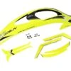 RAW Canopy Yellow & Sticker -RC Helicopter Shop sab heli division raw canopy yellow sticker 28636890038349
